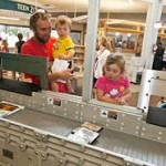 Emerald Plaza automated sorter fascinates young and old